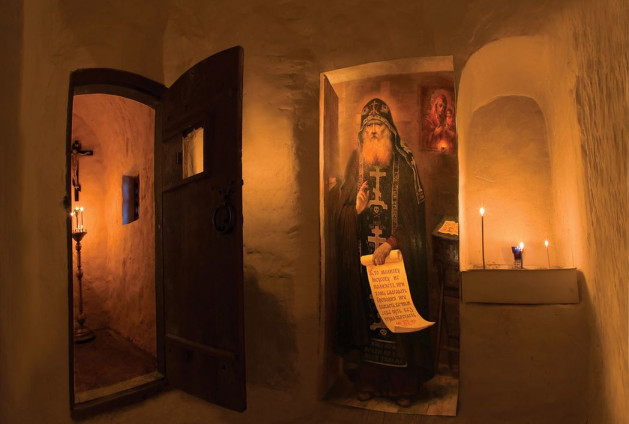 Современный вид кельи прп. Иоанна