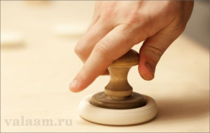 Печать на просфоре.